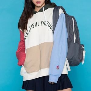 Tops | Pastel Beautiful Enough Hoodie 